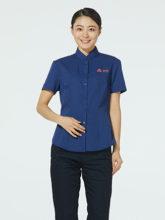 物美服務員襯衫